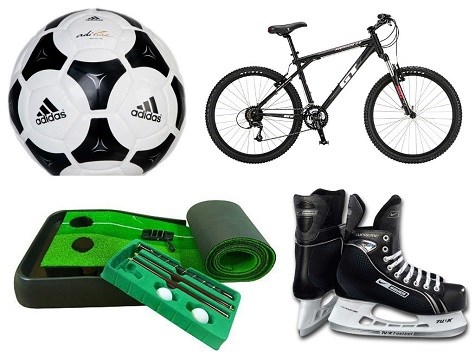 Что подарить родтвенникам на Новый год - спортивные аксессуары