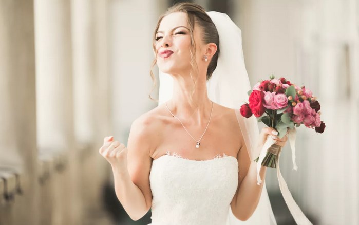 счастливая невеста