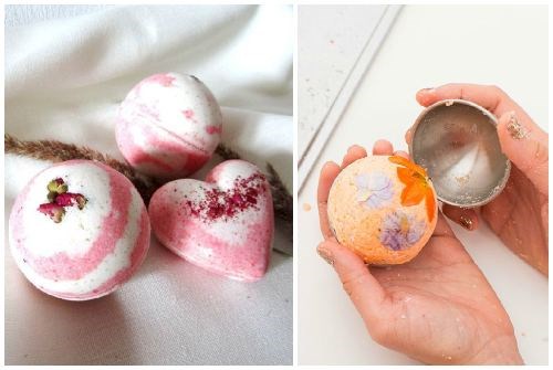 с лепестками