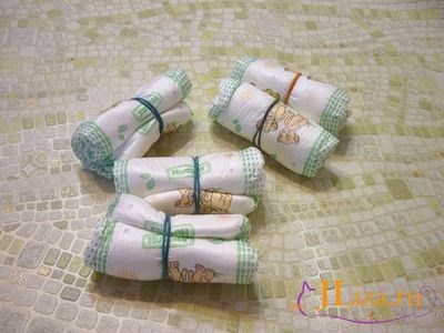 Торт из памперсов