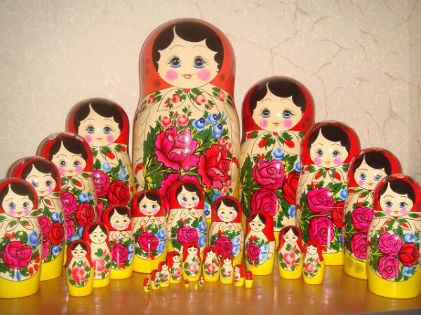 Матрешки фото